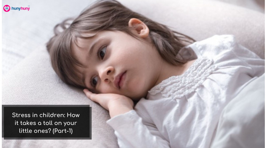 Stress in children: How it takes a toll on your little ones? (Part-1)
